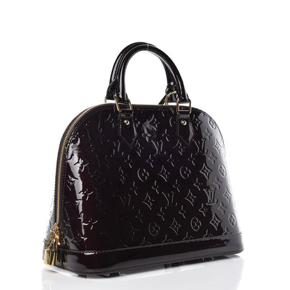 Louis Vuitton Vernis Alma PM Amarante 3 of 12