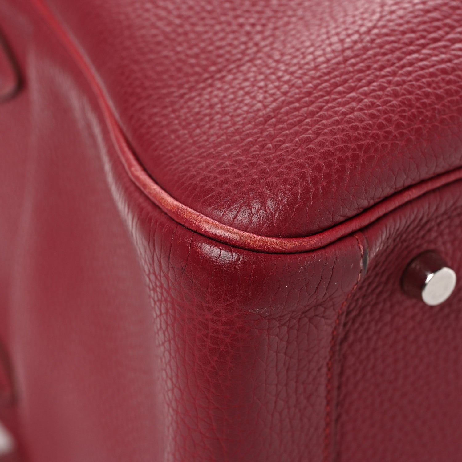 Hermes Taurillon Clemence Lindy 34 Rubis 8 of 11