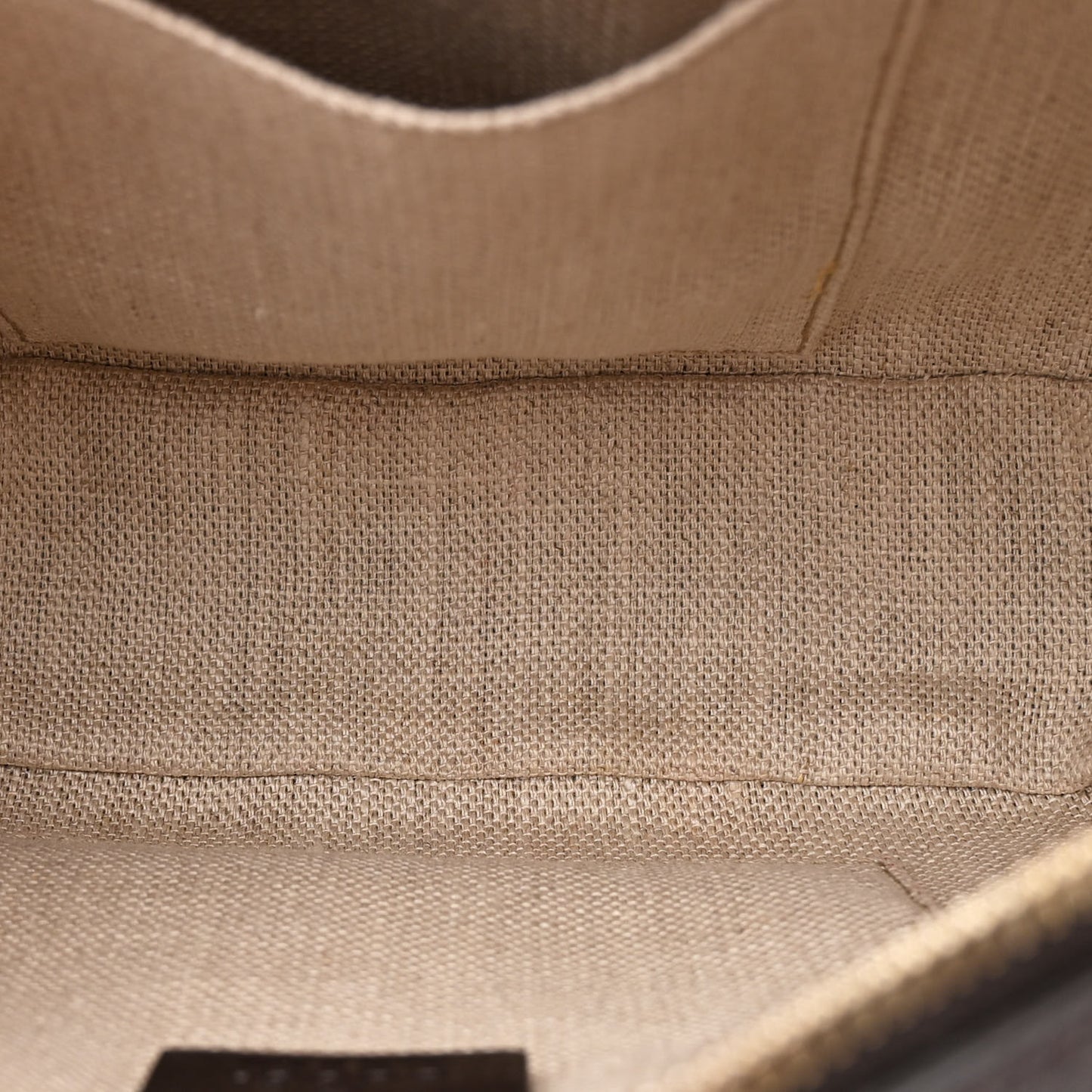 GG Supreme Monogram Web Small Webby Bee Shoulder Bag Dark Brown