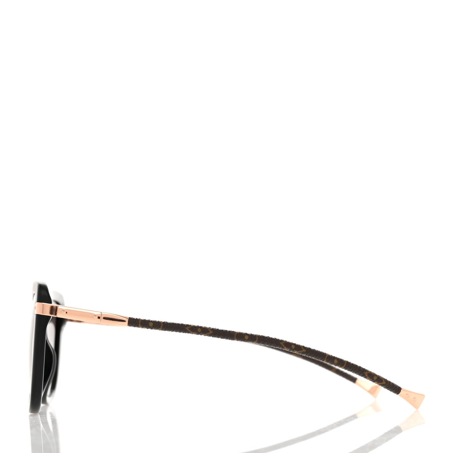 Monogram Acetate Charlotte Sunglasses Z0781W Black