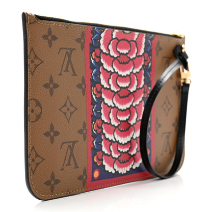 Louis Vuitton Reverse Monogram Kabuki MM GM Pochette 3 of 11