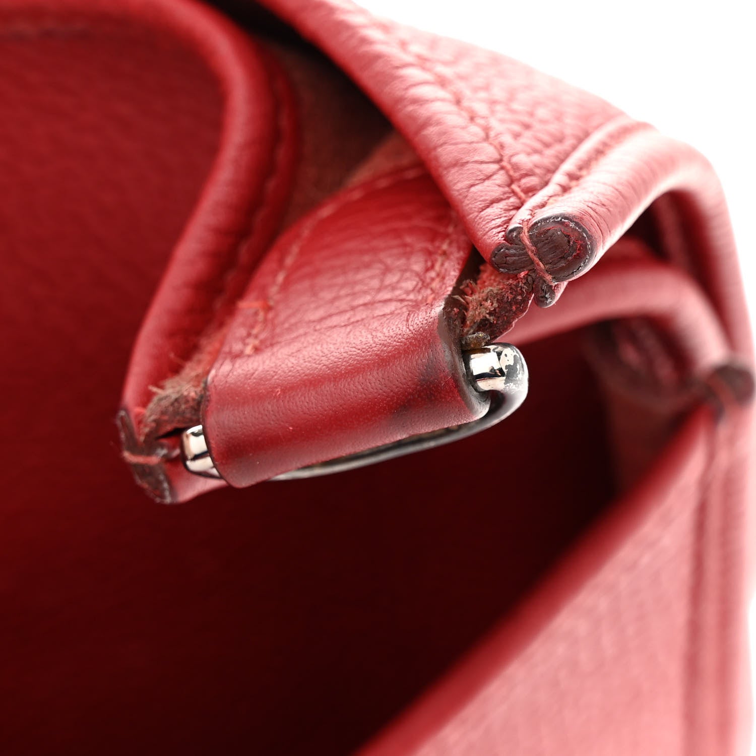Hermes Taurillon Clemence Evelyne III PM Rubis 13 of 17