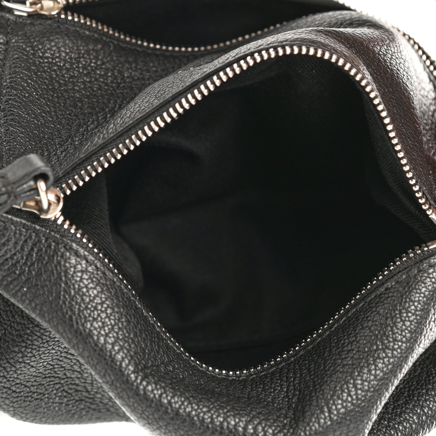 Sugar Goatskin Pandora Wristlet Black