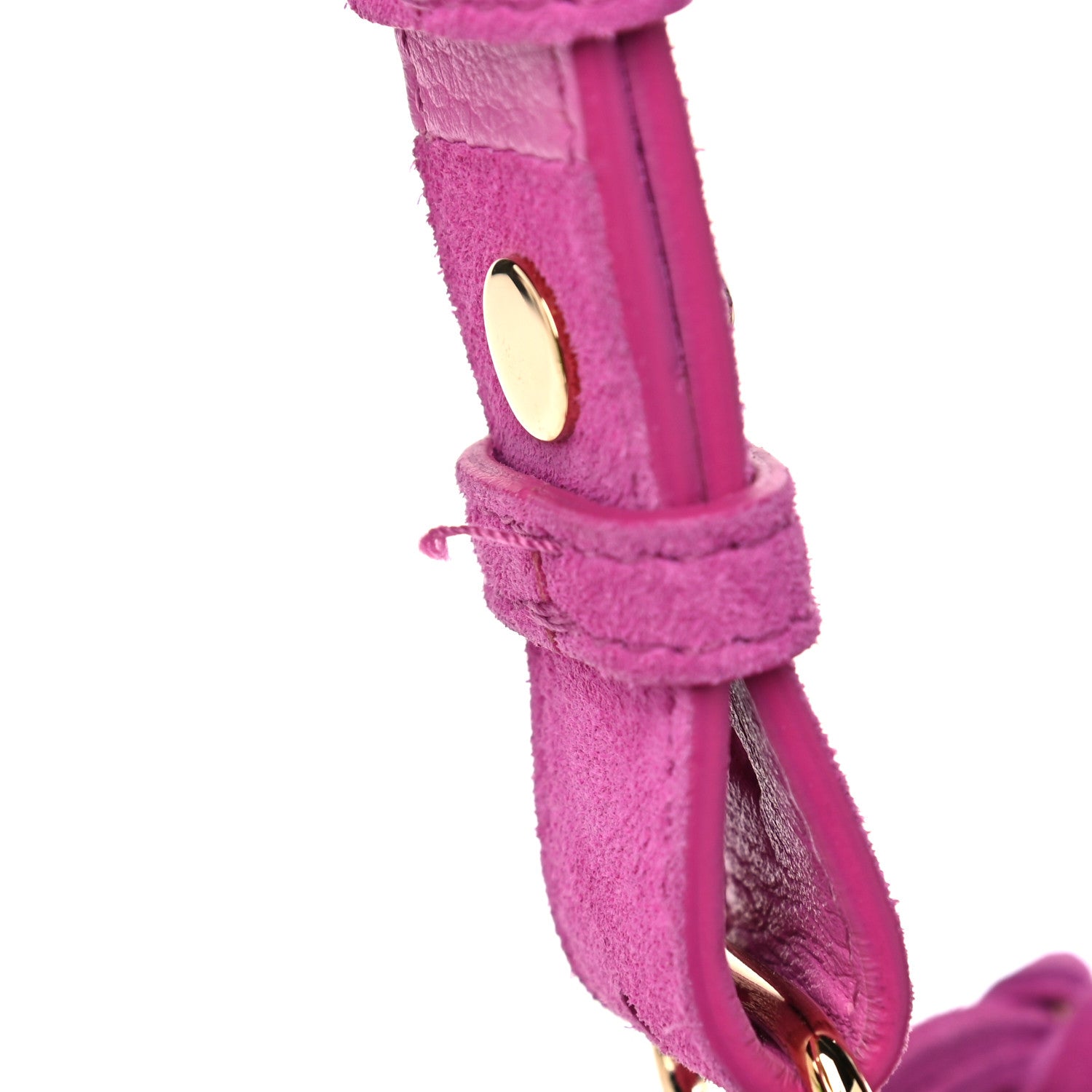Balenciaga Baby Daim Suede Gold Metallic Edge Hardware Mini City Rose Fluo 16 of 16