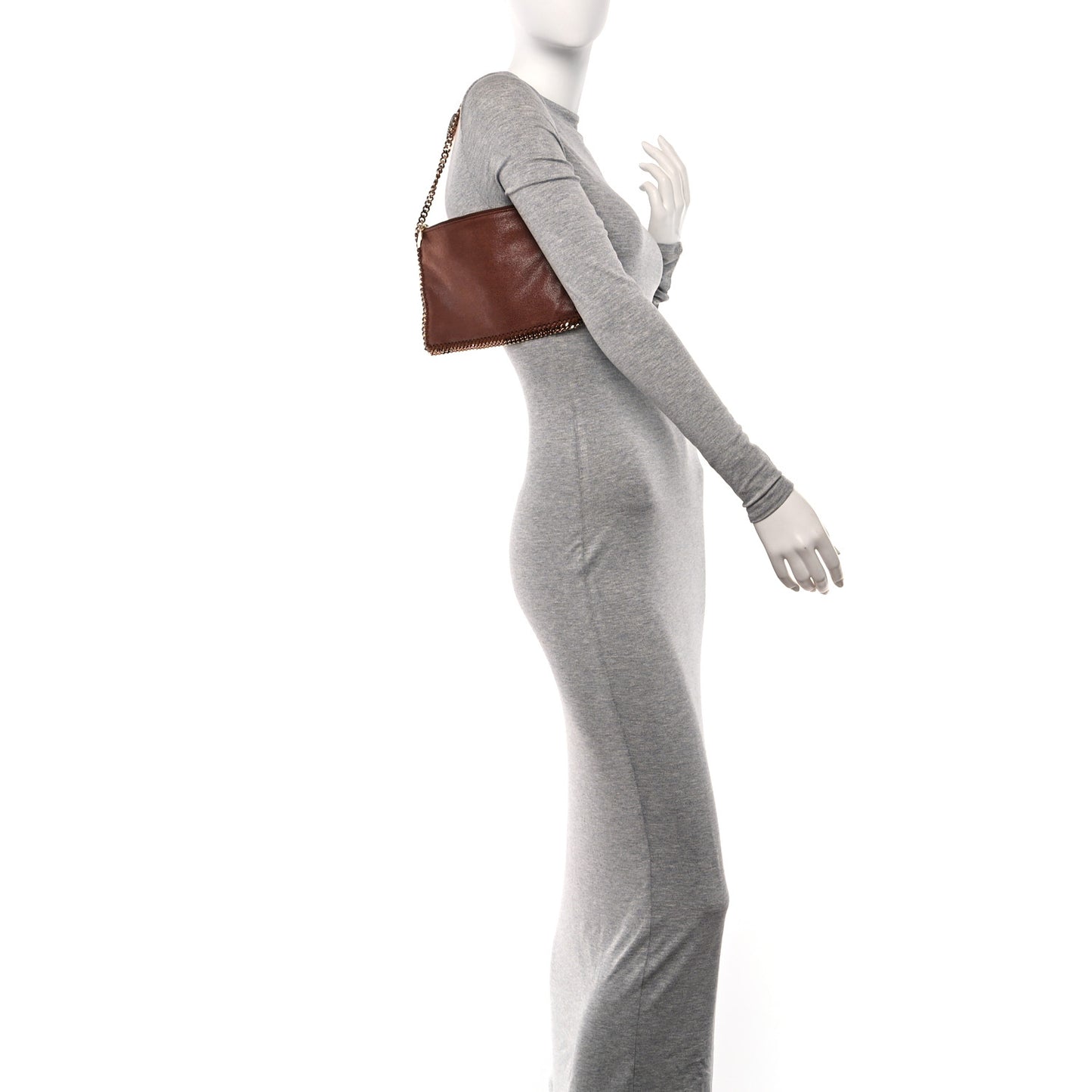Shaggy Deer Falabella Clutch Maple