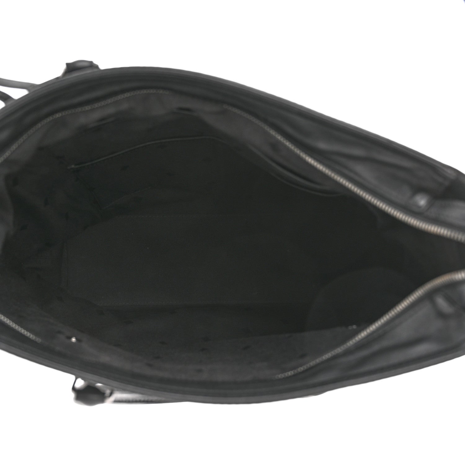 MCM Visetos Tote Black 5 of 12