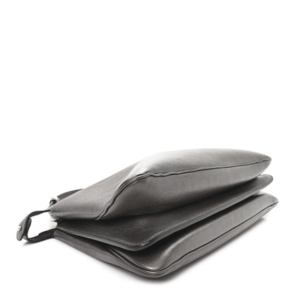 Fendi Metallic Vitello Large Soft Peekaboo Tortora 4 of 11