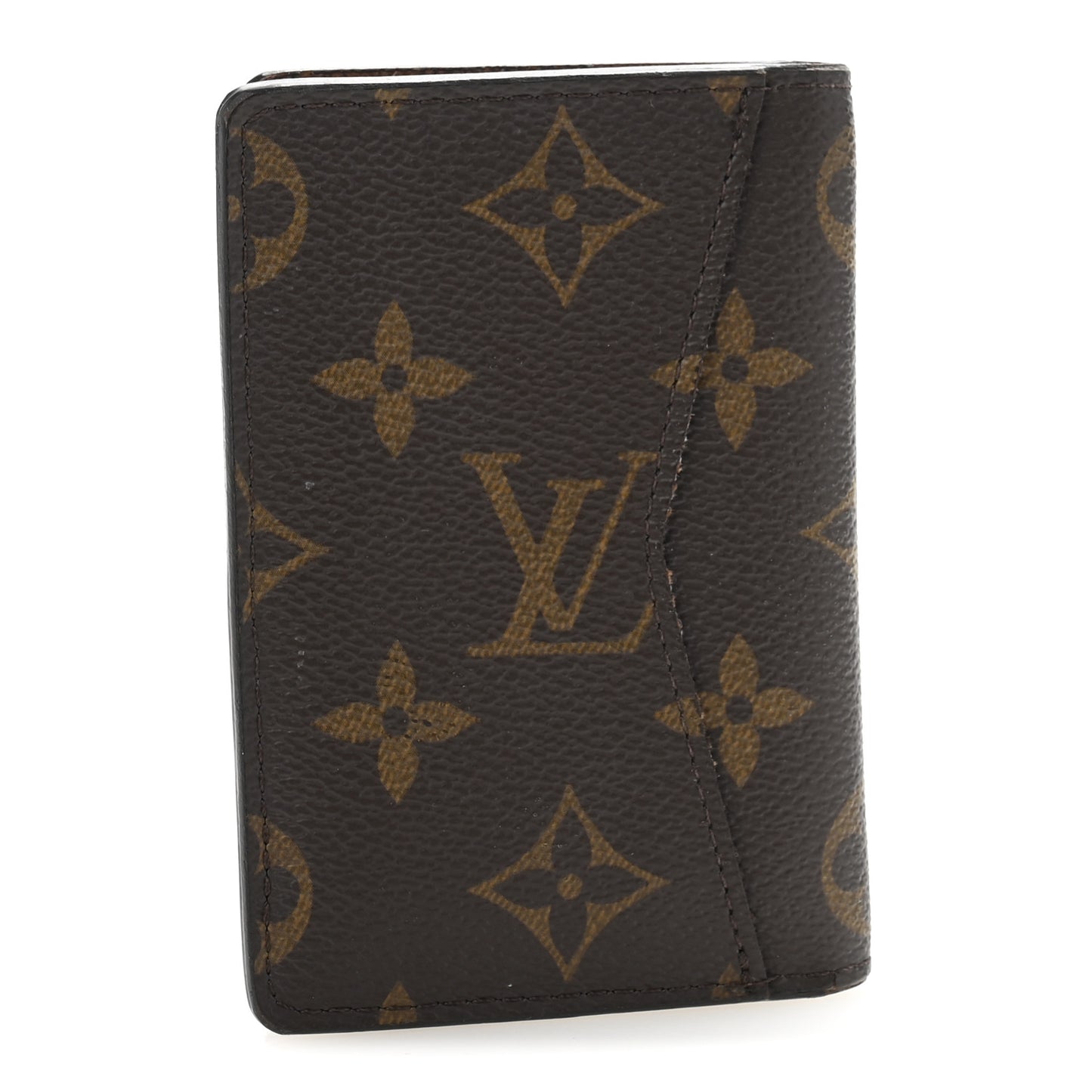Monogram Pocket Organizer Card Holder NM
