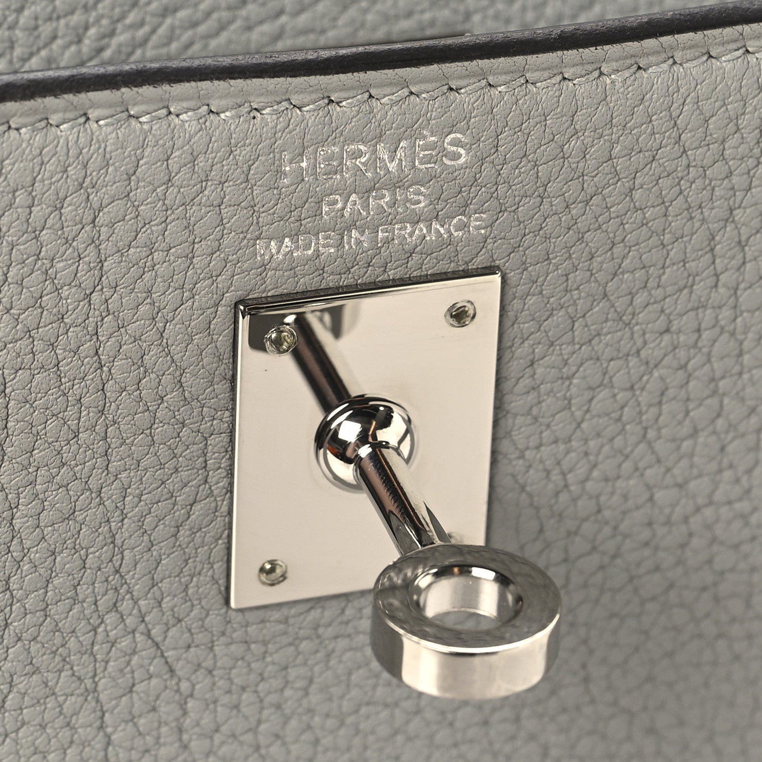 Hermes Togo Kelly Retourne 25 Gris Mouette 6 of 13