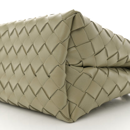 Bottega Veneta Nappa Intrecciato Small Andiamo Shoulder Bag Travertine 9 of 10