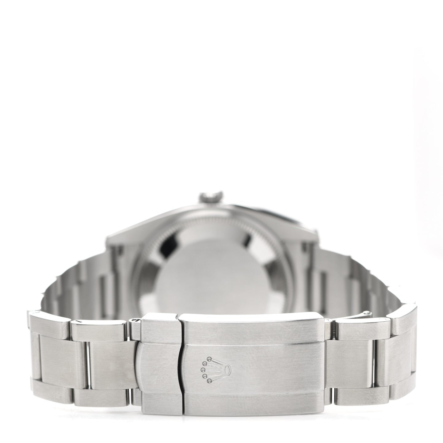Stainless Steel 18K White Gold Diamond 34mm Air-King Oyster Perpetual Watch Pink 114234