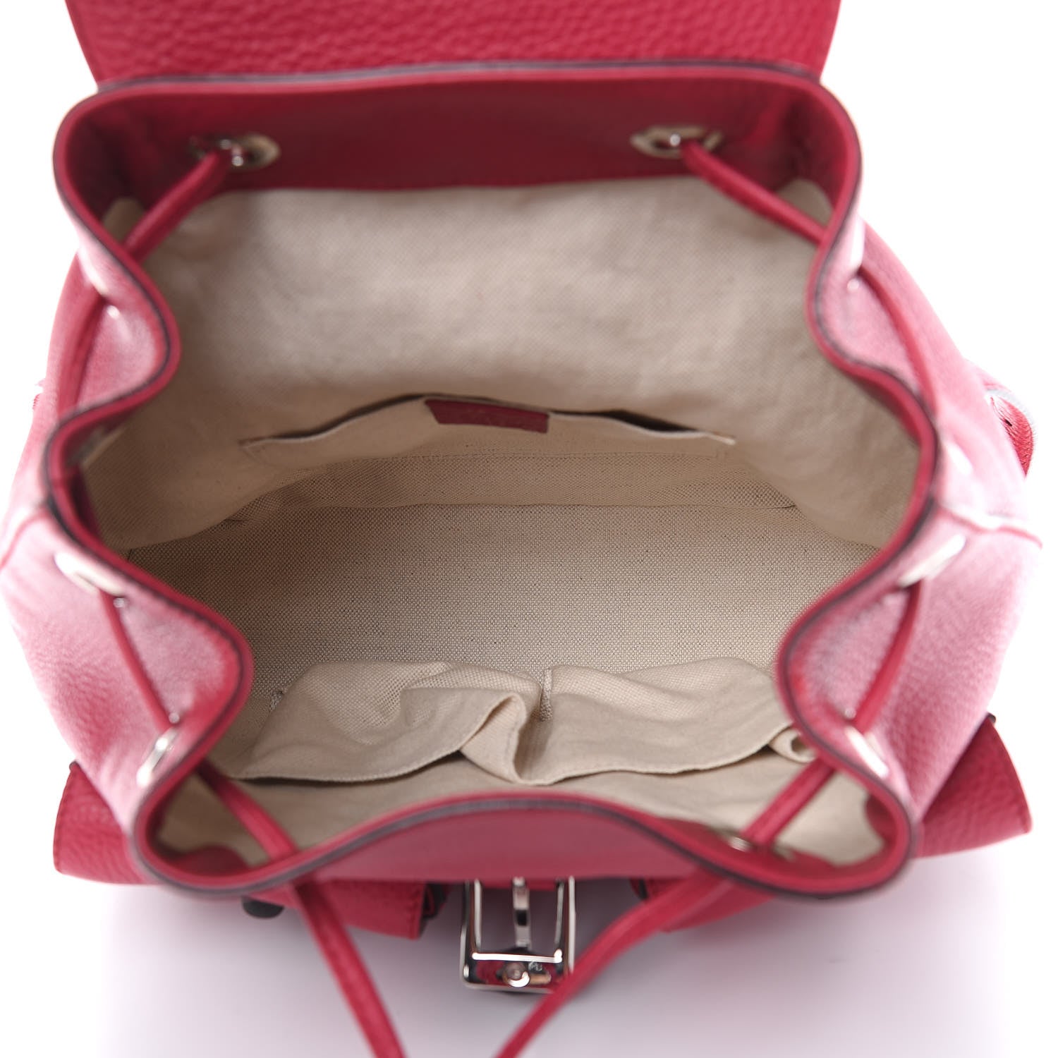 Gucci Cellarius Calfskin Medium Bamboo Backpack Petunia 5 of 10