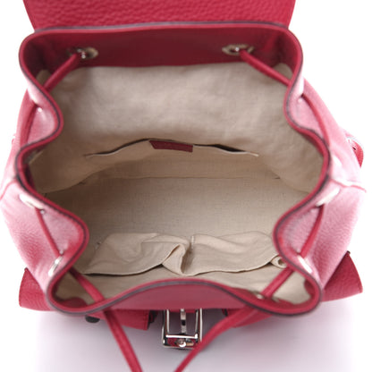 Gucci Cellarius Calfskin Medium Bamboo Backpack Petunia 5 of 10