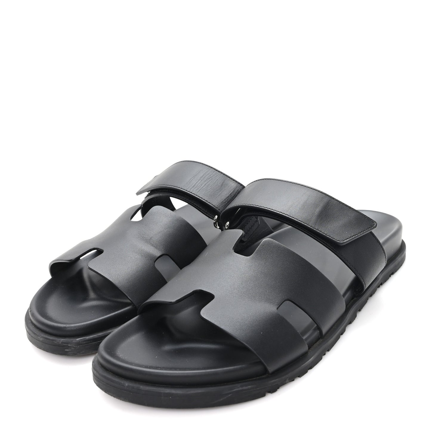 Calfskin Womens Chypre Sandals 41 Black