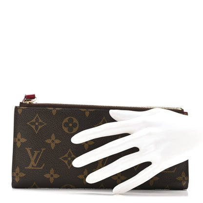 Louis Vuitton Monogram Adele Wallet Fuchsia 2 of 11