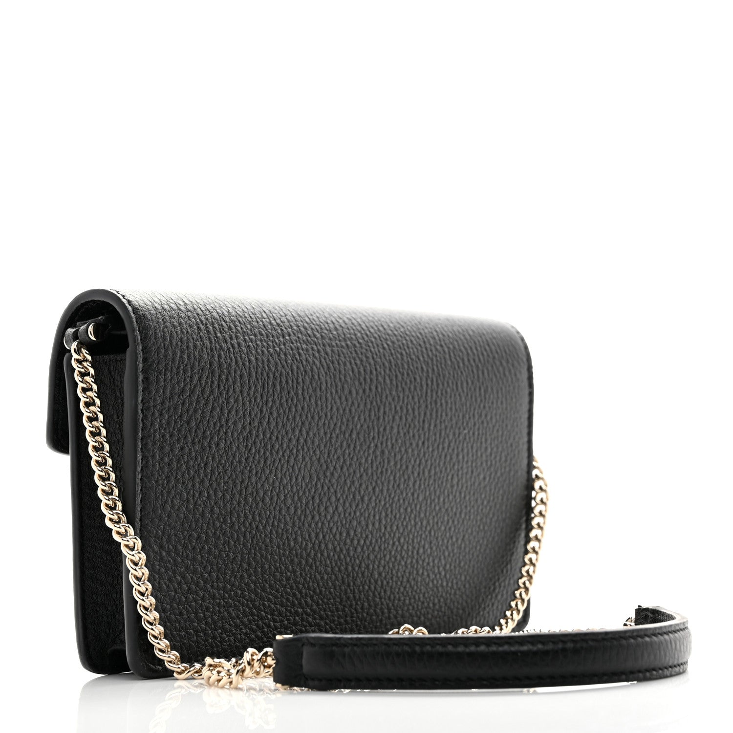 Gucci Calfskin Dionysus NM Chain Wallet Black 3 of 10