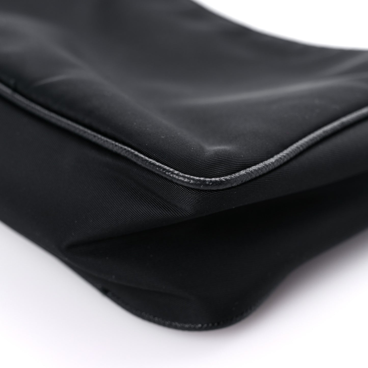 Tessuto Nylon Saffiano Mini Re-Edition 2005 Bag Black