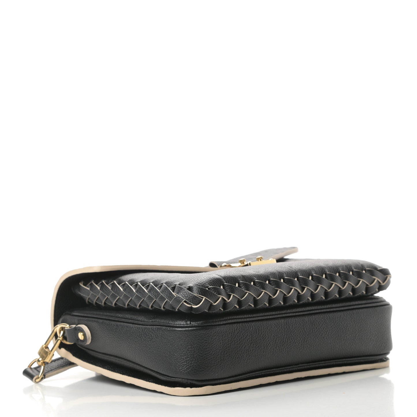 Empreinte Braided Pochette Metis Black