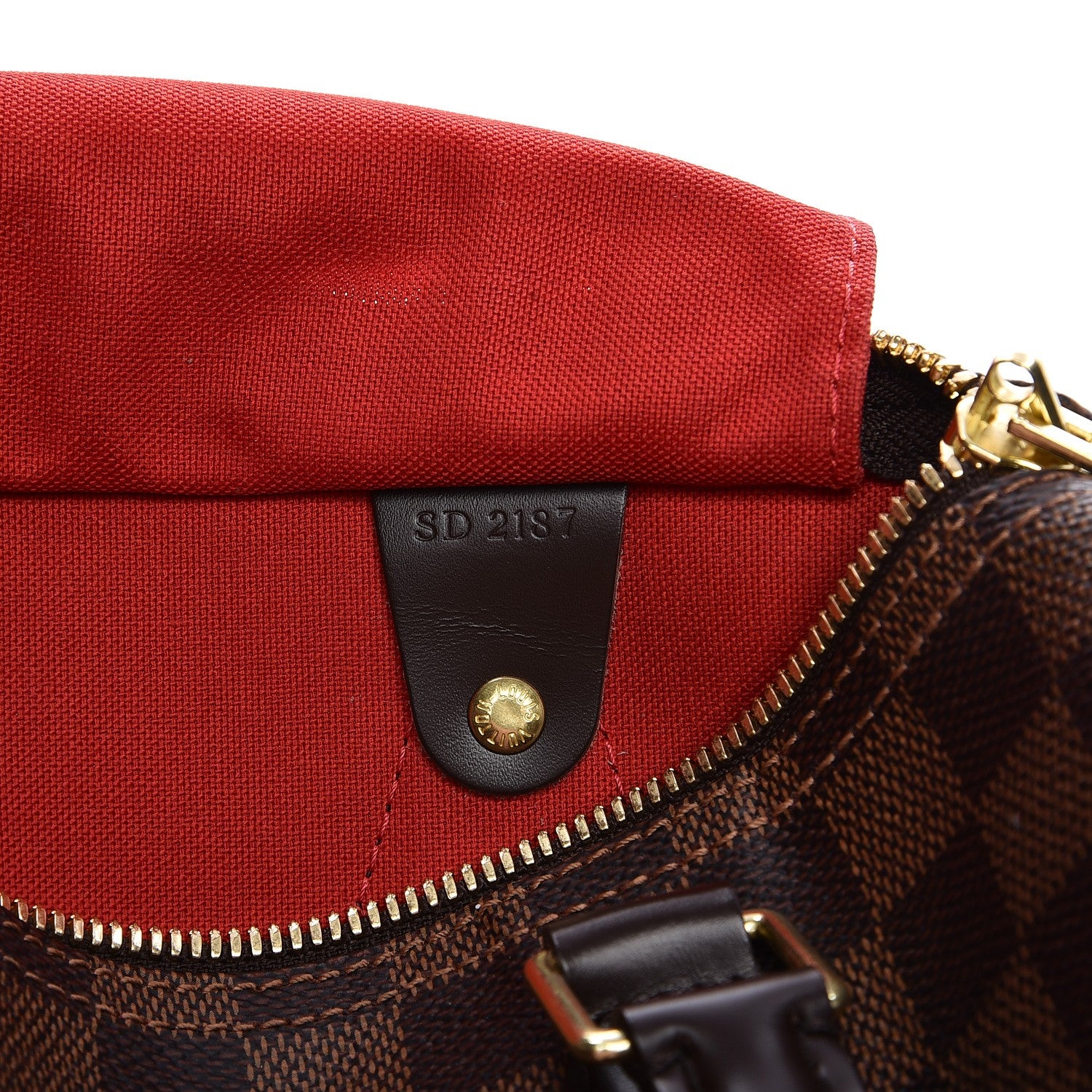 Louis Vuitton Damier Ebene Speedy Bandouliere 25 8 of 9