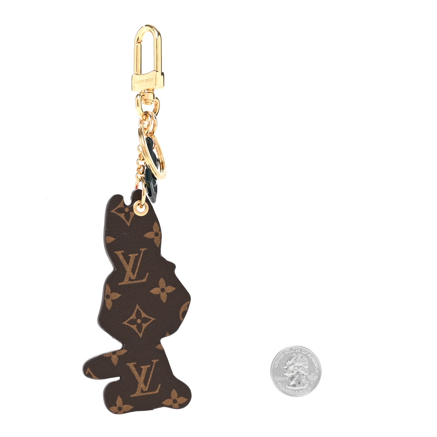 Louis Vuitton Animogram Rabbit Bag Charm Key Holder 2 of 6