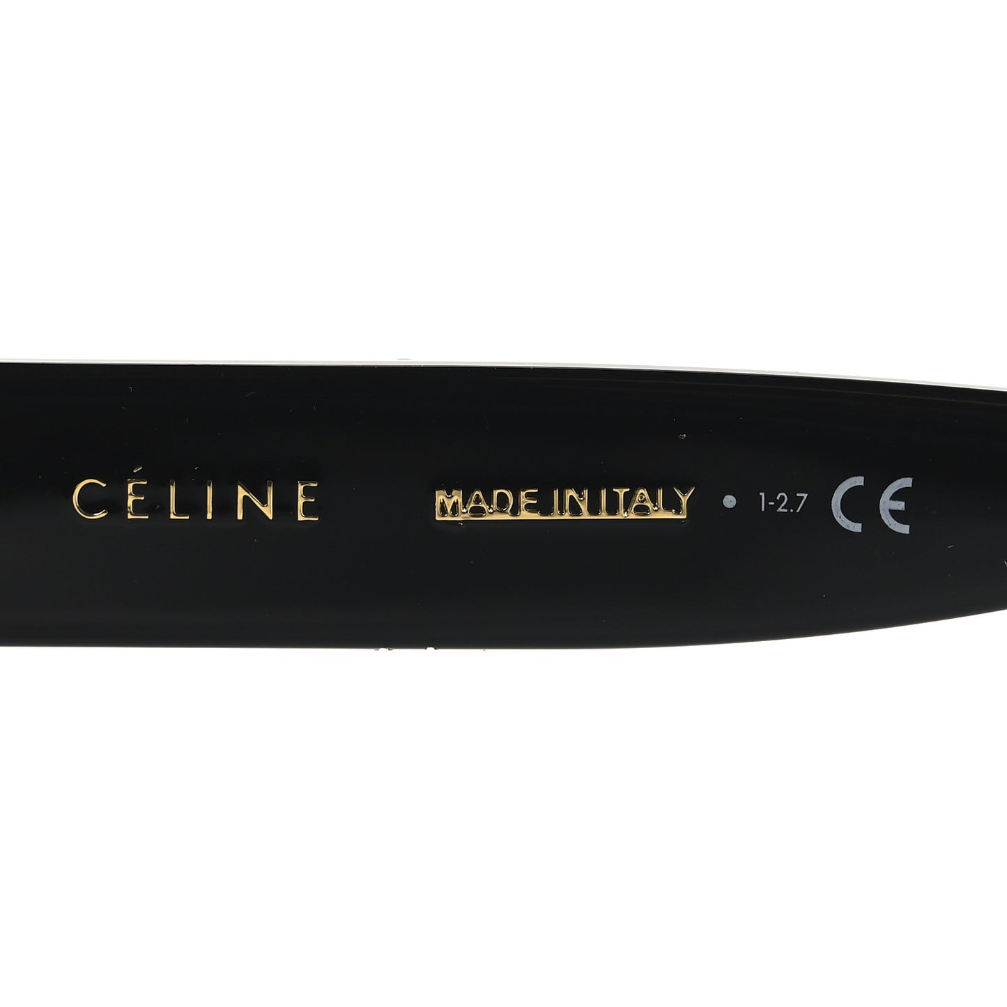 Acetate Aviator Sunglasses CL 40001I Black