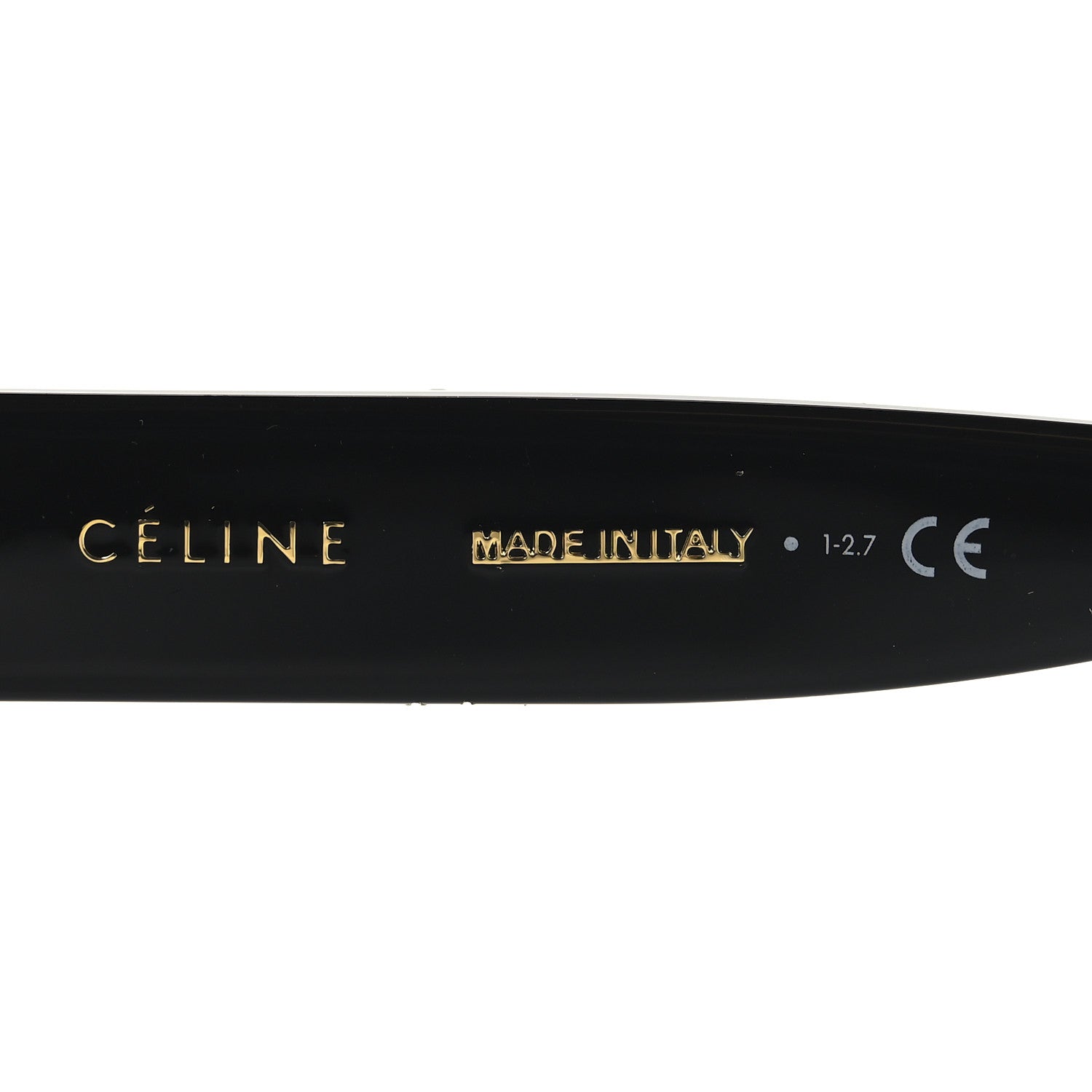 Celine Acetate Aviator Sunglasses CL 40001I Black 5 of 6