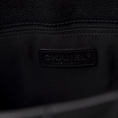 Chanel Caviar Quilted Grand Shopping Tote GST Black 8 of 10