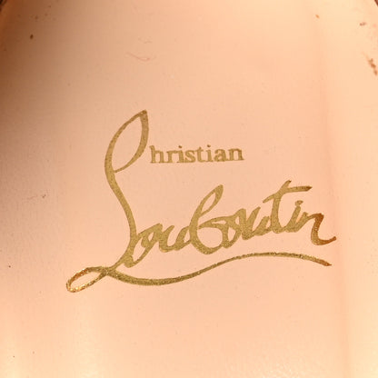 Christian Louboutin Patent New Very Prive 100 Pumps 40 Nude 7 of 12