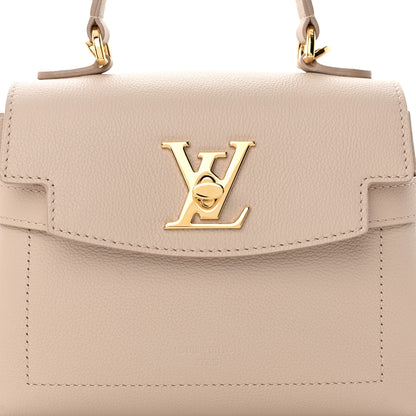 Louis Vuitton Soft Calfskin Mini Lockme Ever Greige 8 of 11