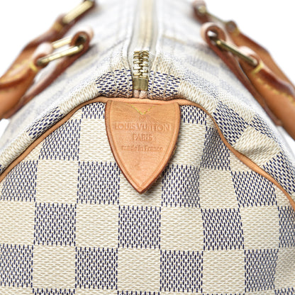 Louis Vuitton Damier Azur Speedy 30 7 of 18