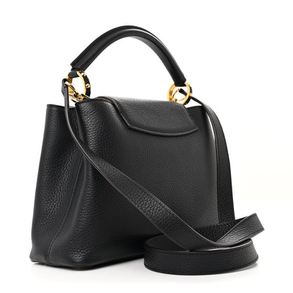 Louis Vuitton Taurillon Capucines BB Black 3 of 12