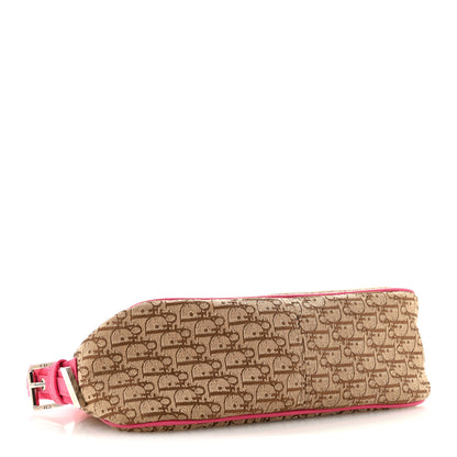 Christian Dior Monogram Street Chic Shoulder Bag Pink Beige 3 of 11
