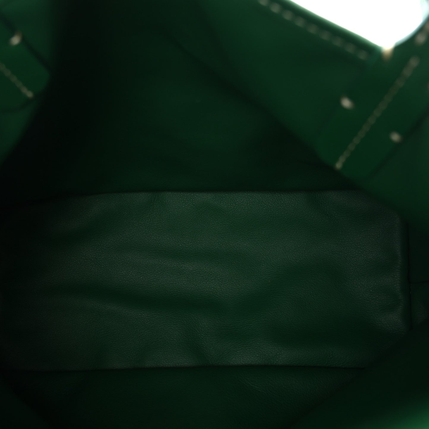 Goyardine Reversible Mini Anjou Green