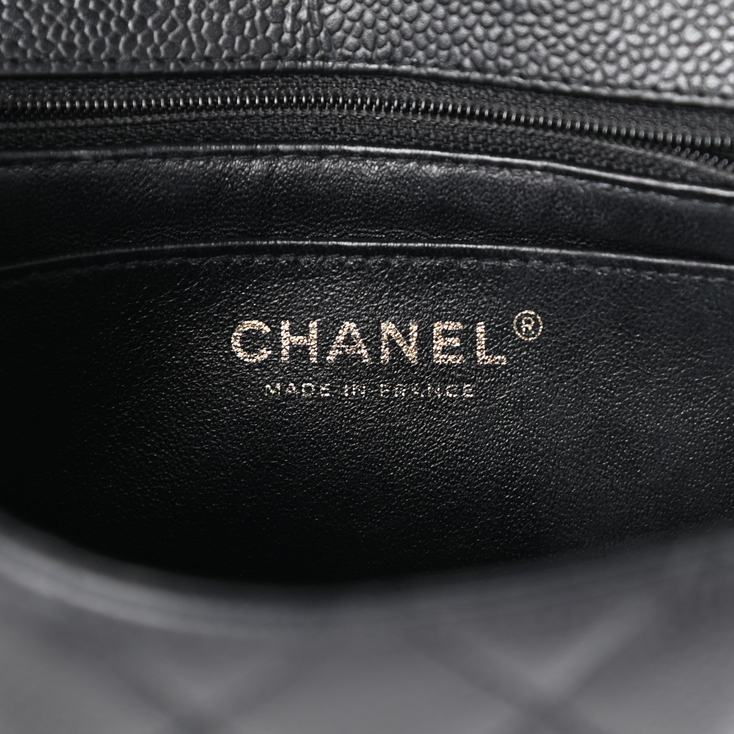 Chanel Caviar Quilted Mini Square Flap Black 6 of 9