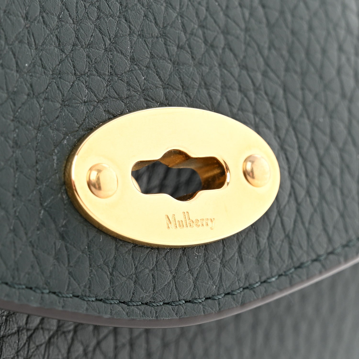Mulberry Classic Grain Medium Darley Wallet Dark Green 7 of 9