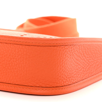 Hermes Taurillon Clemence Evelyne TPM Orange Minium 10 of 11