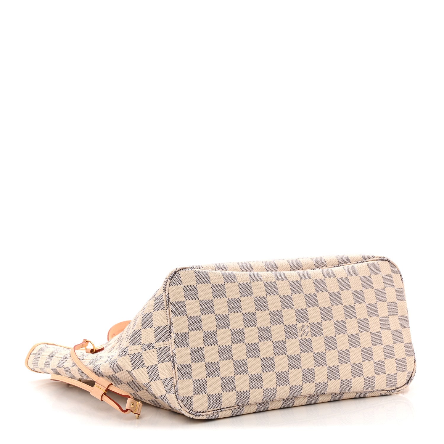 Louis Vuitton Damier Azur Neo Neverfull MM Rose Ballerine 5 of 10