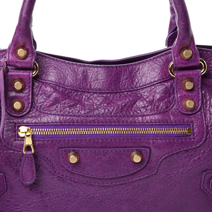 Balenciaga Agneau Giant 12 Gold Hardware First Ultraviolet 12 of 12