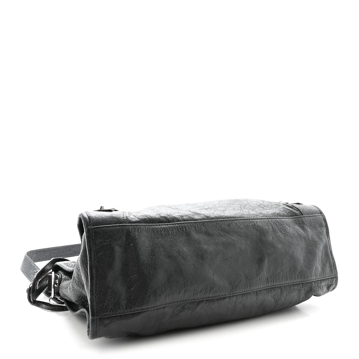 Agneau Classic Silver Hardware City Gris Fossile