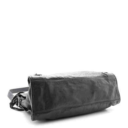 Balenciaga Agneau Classic Silver Hardware City Gris Fossile 5 of 10