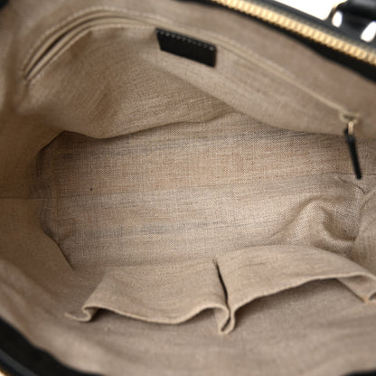 Gucci Soft Microguccissima Small Zippered Satchel Black 5 of 10
