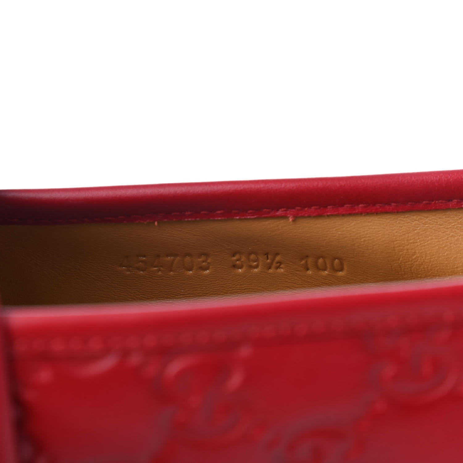 Gucci Guccissima Signature Espadrilles 39.5 Hibiscus Red 9 of 9