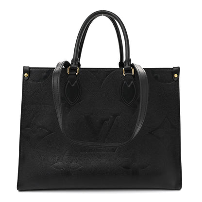 Louis Vuitton Empreinte Monogram Giant OnTheGo MM Black 1 of 13