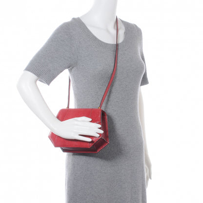 Hermes Lizard Sac Rhapsody Rouge Moyen 2 of 6