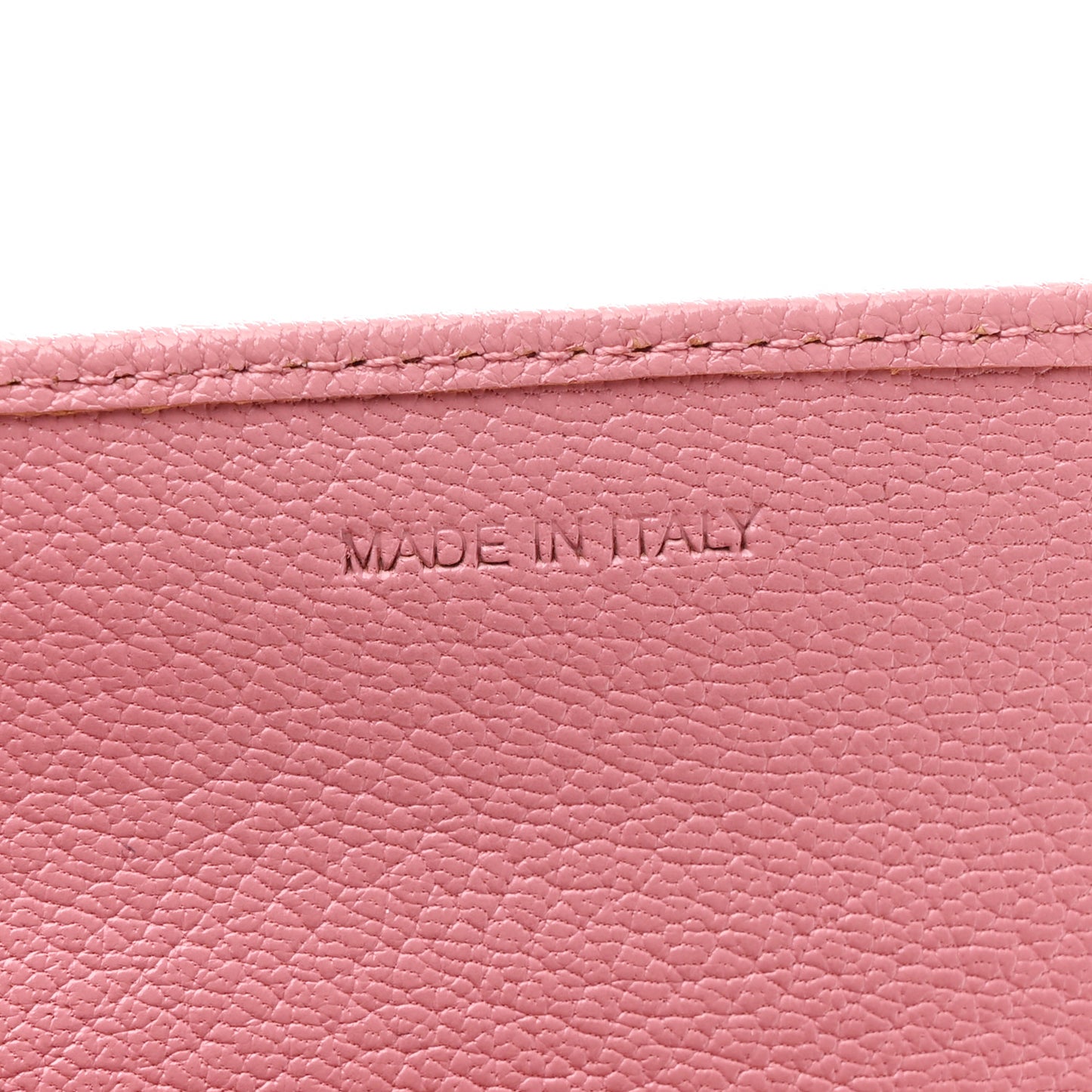 Goatskin Madras Bicolor Wallet On Chain Rosa Gemma