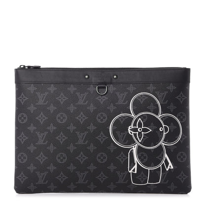 Louis Vuitton Monogram Eclipse Vivienne Apollo Pochette GM 1 of 9