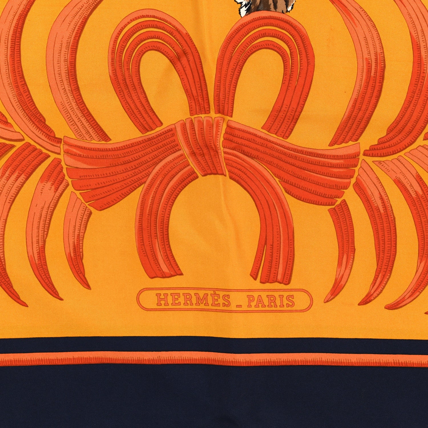 Hermes Silk Tigre Royal Scarf 90 2 of 3