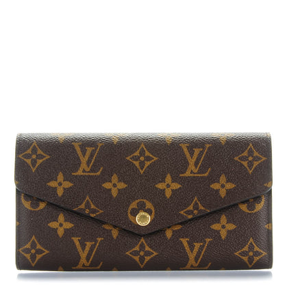 Louis Vuitton Monogram Sarah Wallet NM 1 of 7