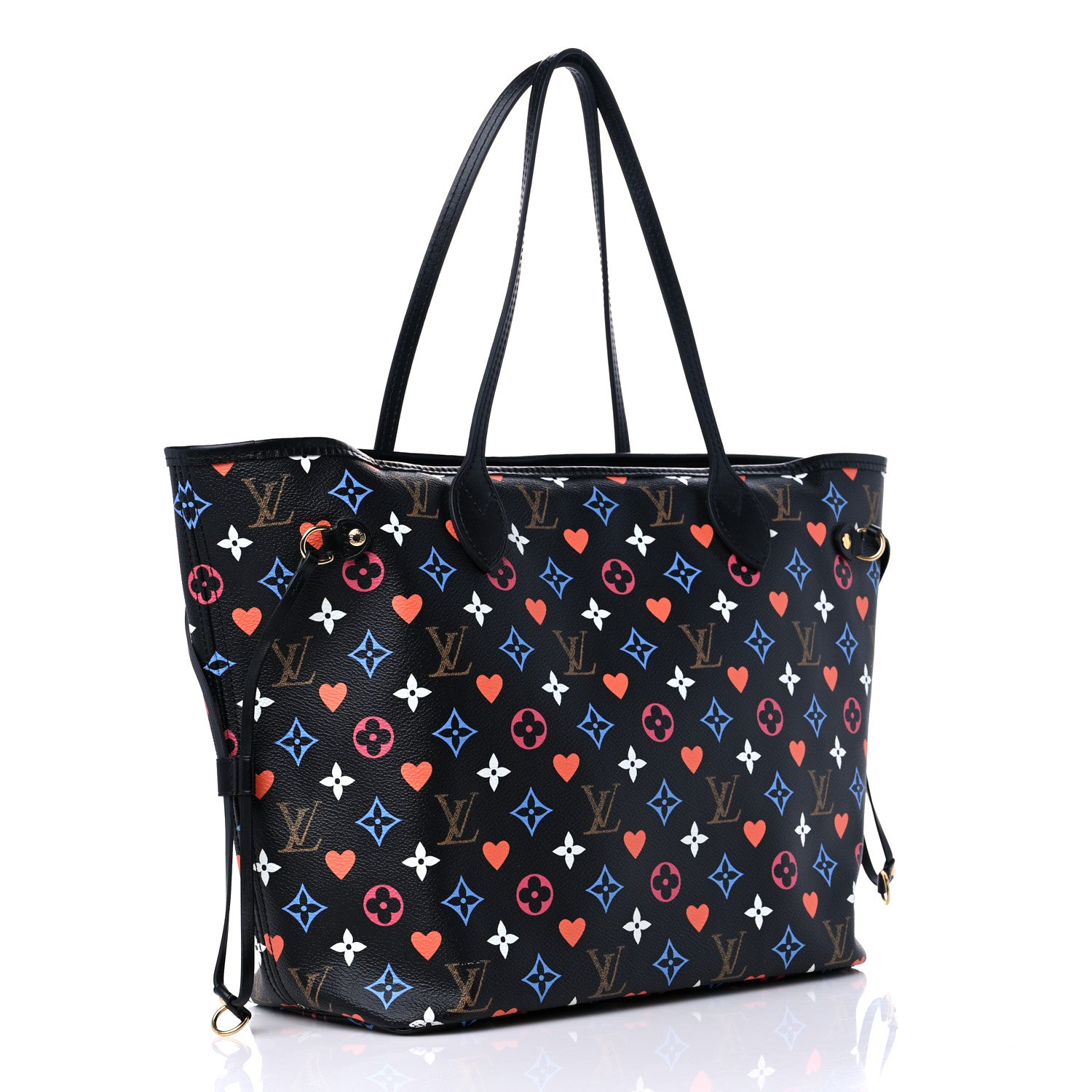 Louis Vuitton Game On Neverfull MM Black 4 of 12