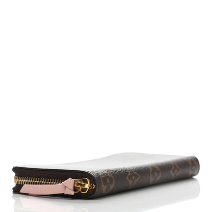 Louis Vuitton Monogram Clemence Wallet Rose Ballerine 4 of 10